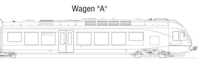 FLIRT (Flinker Leichter Innovativer Regional Triebzug) Wagen "A"