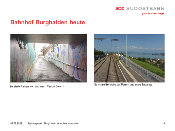 Präsentation Anwohnerinformation Stationsprojekt Burghalden