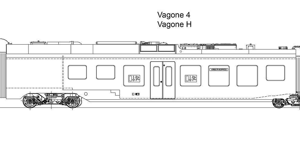 Traverso, Vagone 4, Vagone H