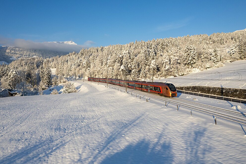 Ein Traverso unterwegs in Goldau.