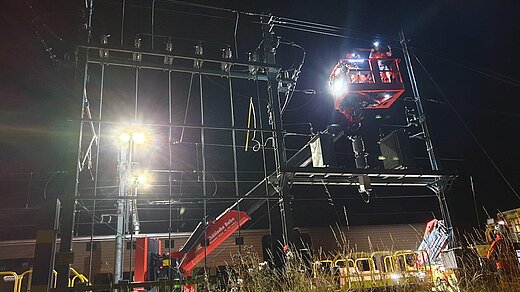  Sachverständigenprüfung Kettenwerksüberwachung mit Auslösung für den Vereinatunnel 