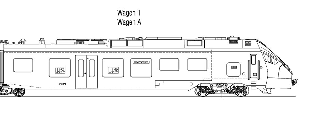 Traverso Wagen 1, Wagen A