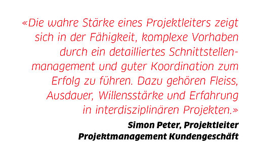 Zitat Projektleiter