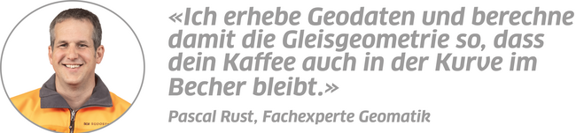 Statement Pascal Rust, Geomatiker