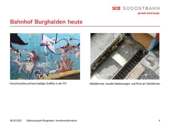 Präsentation Anwohnerinformation Stationsprojekt Burghalden