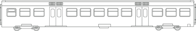 SOB Personenwagen B VAE / D SOB Personenwagen B VAE / D Technische Zeichnung