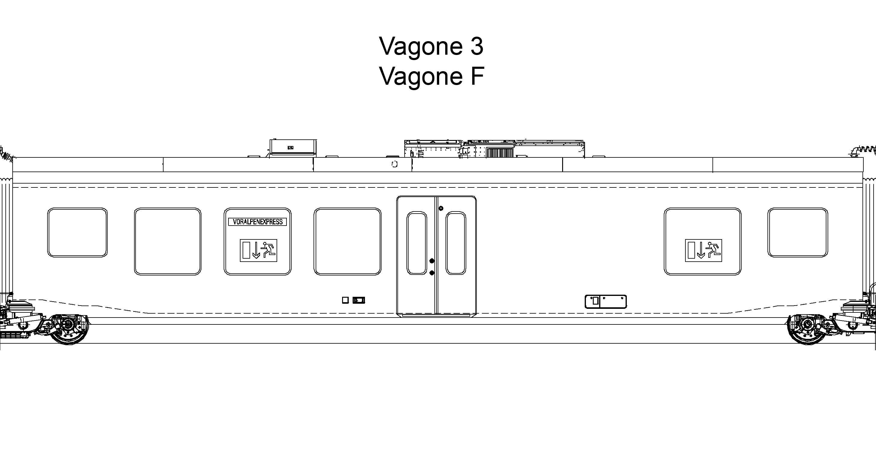Traverso, Vagone 3, Vagone F