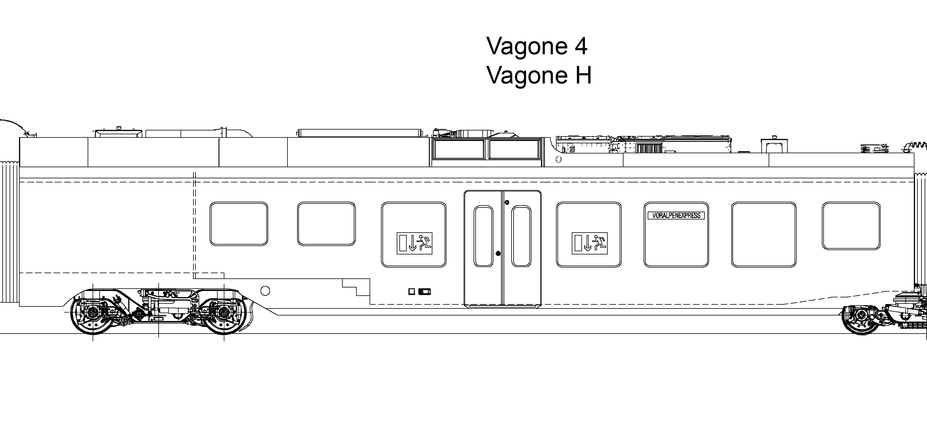 Traverso, Vagone 4, Vagone H