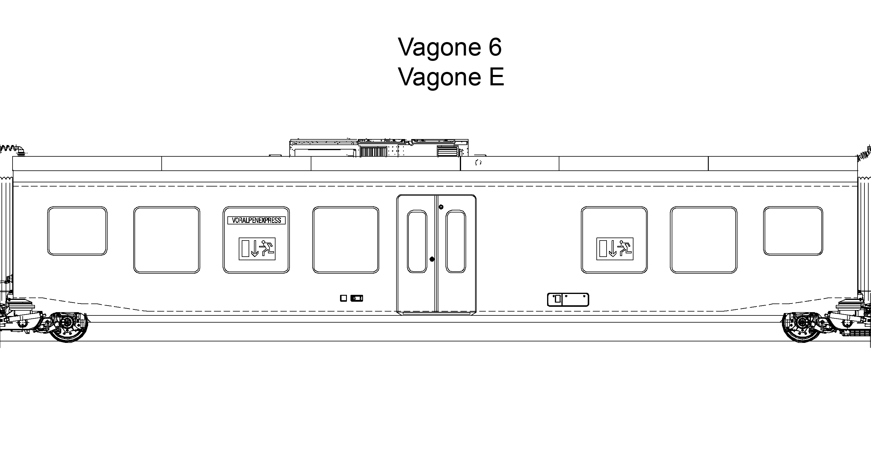 Traverso, Vagone 6, Vagone E