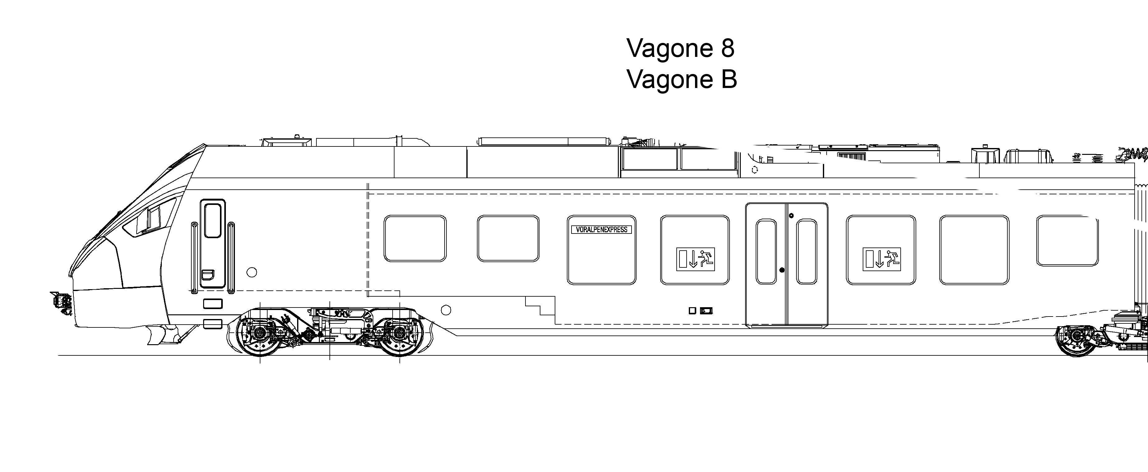 Traverso Vagone 8, Vagone B